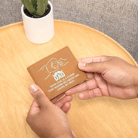 Load image into Gallery viewer, Father&#39;s Day Gifts for Dad Who Wants Nothing, Leather Wallet for Dad from Daughter
