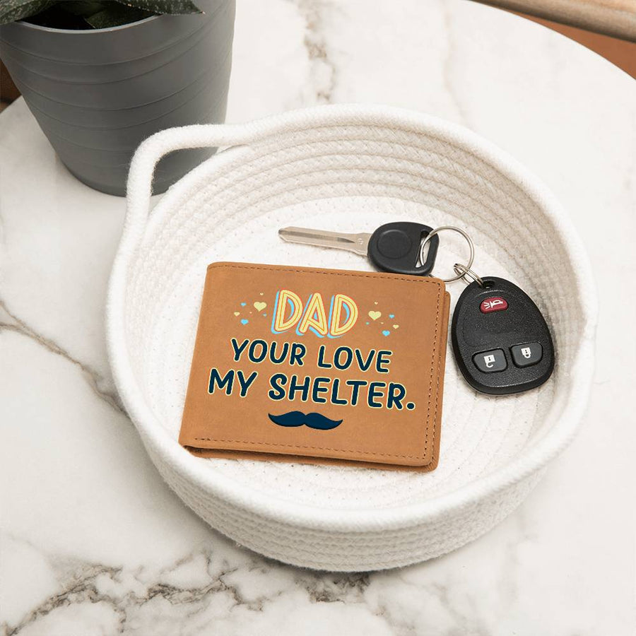 Meaningful Gifts for Dad from Daughter, Gifts for Dad Who Wants Nothing, Your Love My Shelter