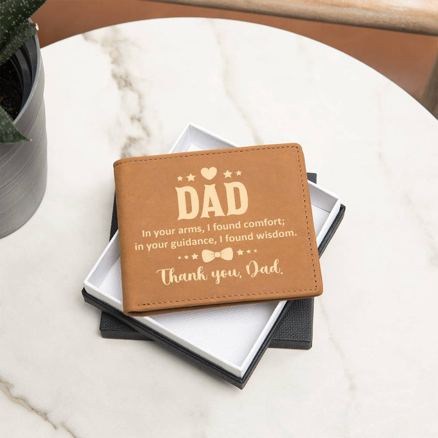 Wallet for Dad from Daughter, Simple Father's Day Gift Ideas, Birthday Gifts for Dad