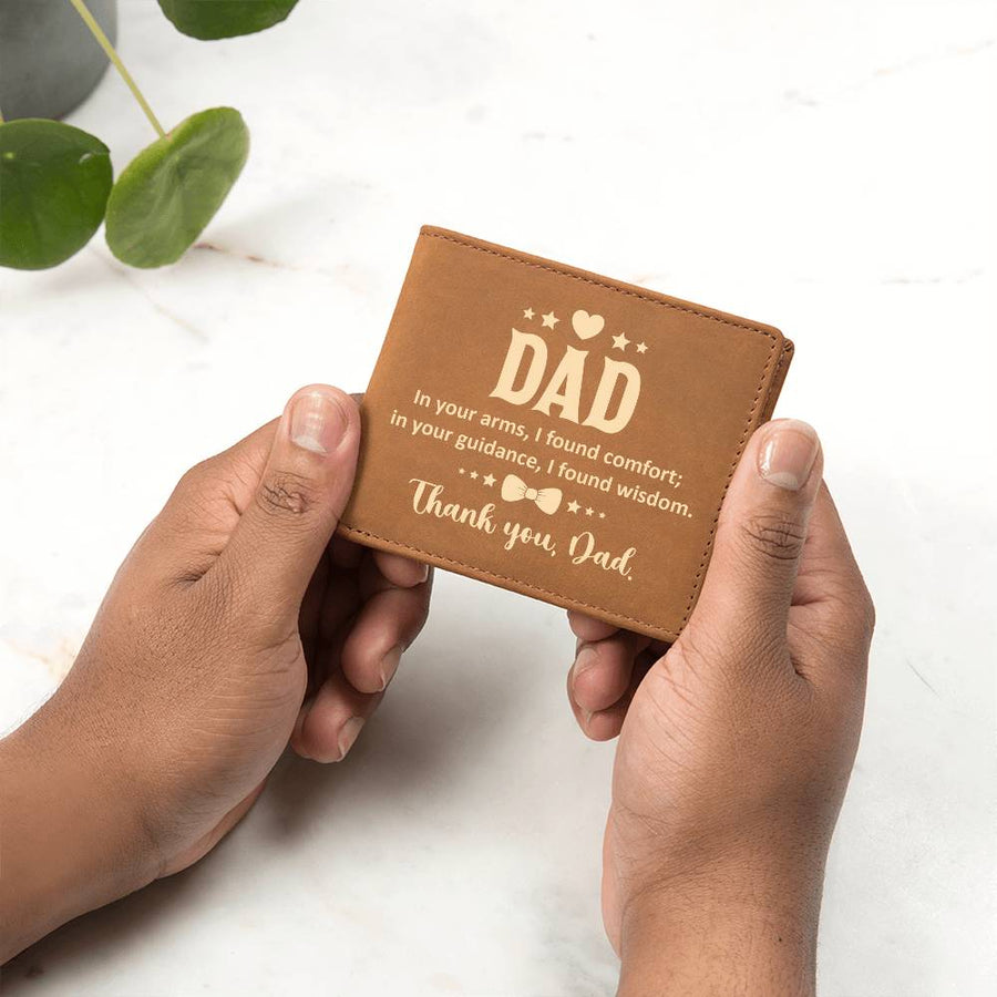 Wallet for Dad from Daughter, Simple Father's Day Gift Ideas, Birthday Gifts for Dad
