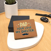 Load image into Gallery viewer, Meaningful Gifts for Dad from Daughter, Gifts for Dad Who Wants Nothing, Your Love My Shelter
