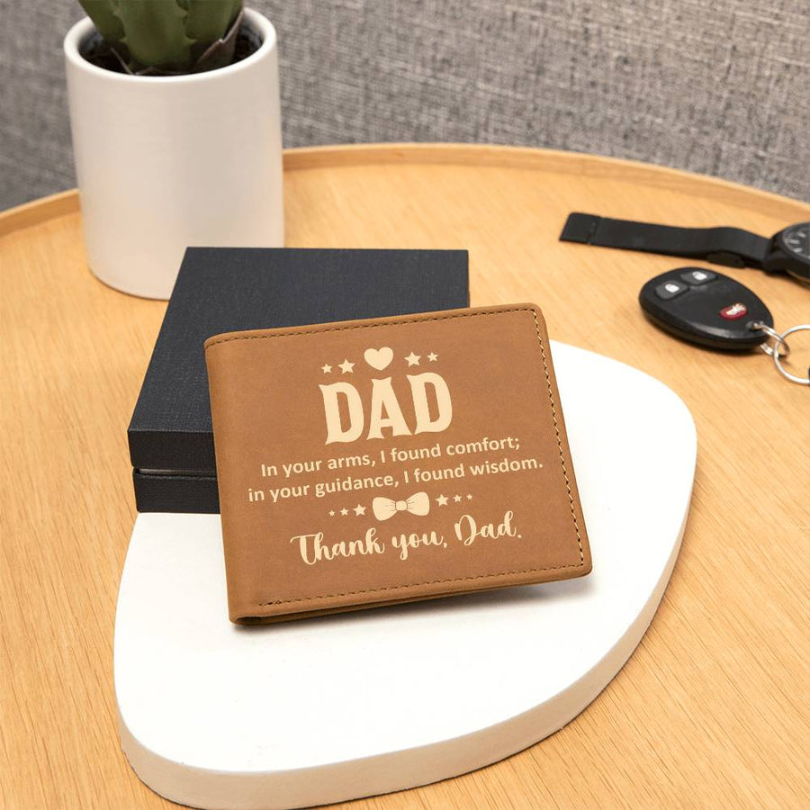 Wallet for Dad from Daughter, Simple Father's Day Gift Ideas, Birthday Gifts for Dad