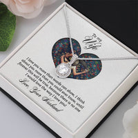 Load image into Gallery viewer, To My Amazing Wife Necklace Silver, Birthday Gift Ideas for Wife from Husband, Unique Gift for Wife
