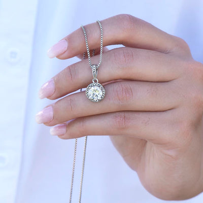 Load image into Gallery viewer, To My Amazing Wife Necklace Silver, Birthday Gift Ideas for Wife from Husband, Unique Gift for Wife
