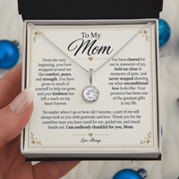 Load image into Gallery viewer, To My Mom - Endlessly Thankful for You Eternal Hope Necklace Gift
