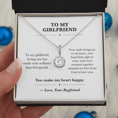 Load image into Gallery viewer, To My Girlfriend Everyday Love Eternal Hope Necklace from Boyfriend
