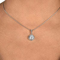 Load image into Gallery viewer, To My Mom - I Love You More Than Words Eternal Hope Necklace Gift
