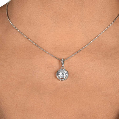 Load image into Gallery viewer, To My Mom - Your Love Made Me Who I Am Eternal Hope Necklace Gift

