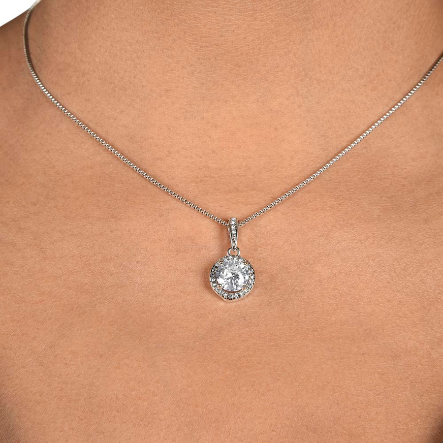 To My Mom - My Greatest Blessing Eternal Hope Necklace Gift