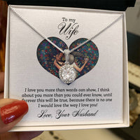 Load image into Gallery viewer, To My Amazing Wife Necklace Silver, Birthday Gift Ideas for Wife from Husband, Unique Gift for Wife
