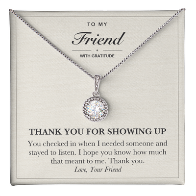 Load image into Gallery viewer, Thank You Gift Eternal Hope Necklace for Best Friend
