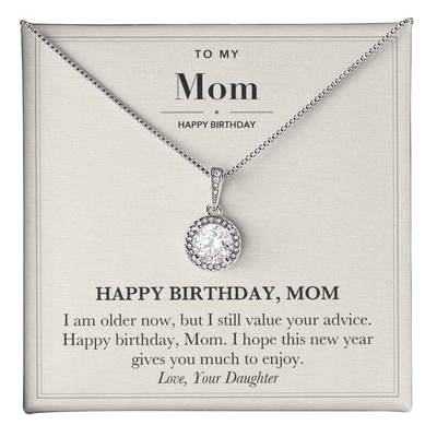 Load image into Gallery viewer, Birthday Eternal Hope Necklace for Mom from Daughter
