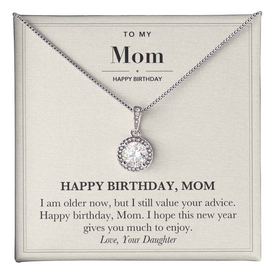 Birthday Eternal Hope Necklace for Mom from Daughter
