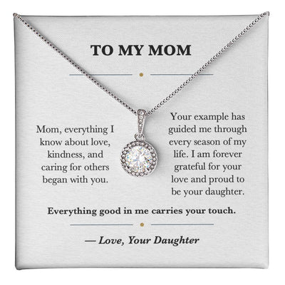 Load image into Gallery viewer, To My Mom Mother&amp;#39;s Day Eternal Hope Necklace Gift from Daughter

