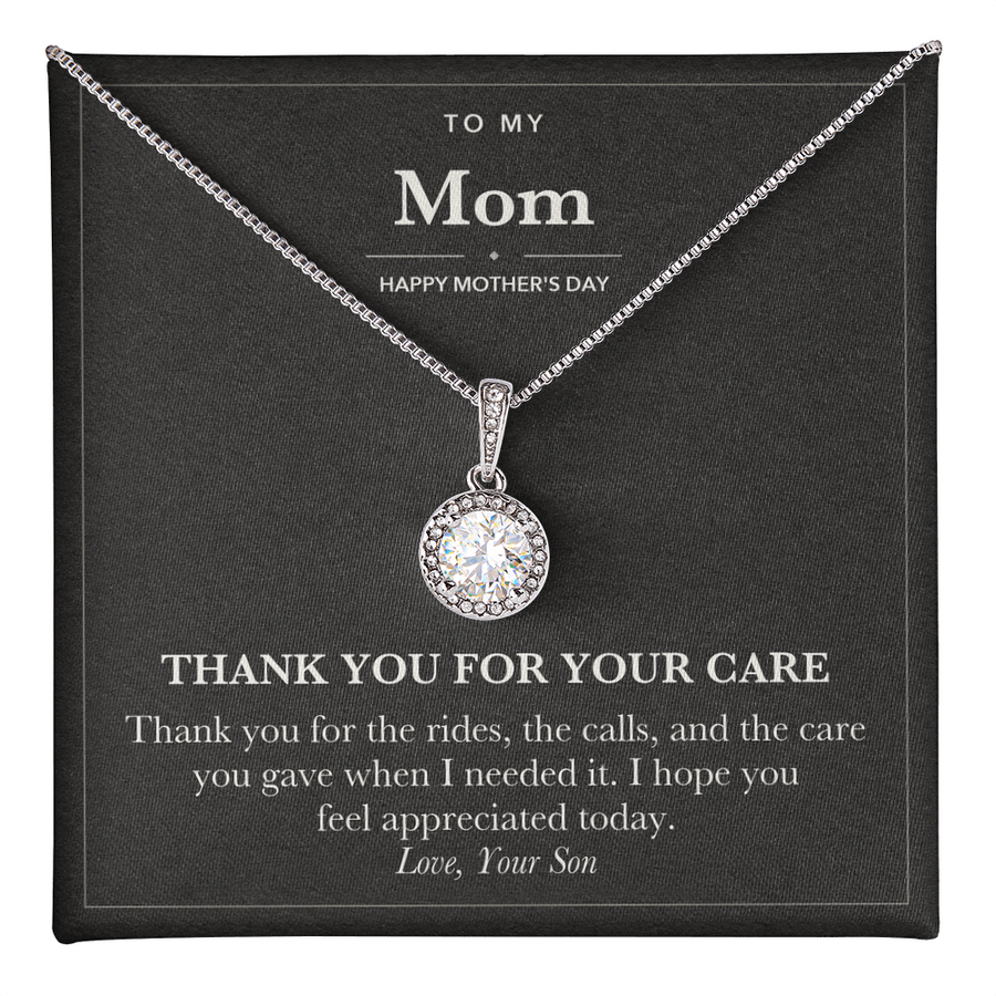 Mother's Day Eternal Hope Necklace for Mom from Son