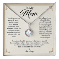 Load image into Gallery viewer, To My Mom - Your Love Made Me Who I Am Eternal Hope Necklace Gift
