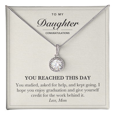 Load image into Gallery viewer, Graduation Eternal Hope Necklace for Daughter from Mom
