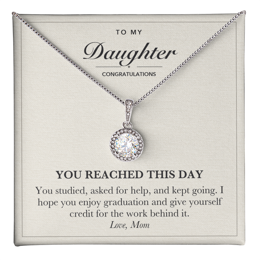 Graduation Eternal Hope Necklace for Daughter from Mom