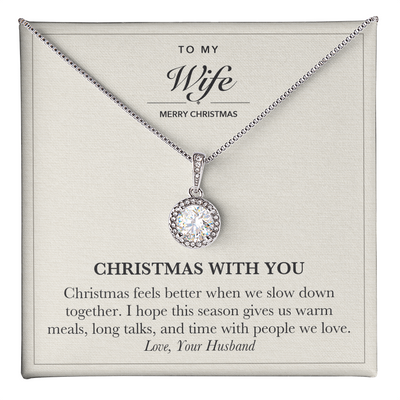 Load image into Gallery viewer, Christmas Gift for Wife Eternal Hope Necklace - With You
