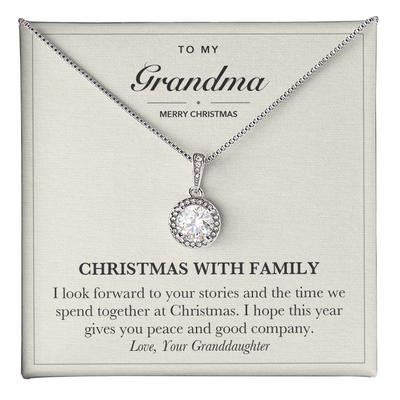 Load image into Gallery viewer, Christmas Gift Eternal Hope Necklace for Grandma
