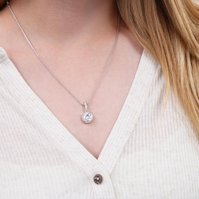 Load image into Gallery viewer, To My Amazing Wife Necklace Silver, Birthday Gift Ideas for Wife from Husband, Unique Gift for Wife
