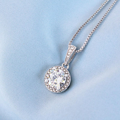 Load image into Gallery viewer, Silver to My Wife Necklace from Husband Christmas Necklace for Wife, Birthday Necklace for Wife Gold
