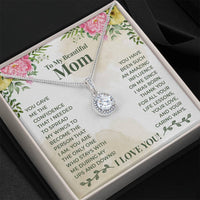 Load image into Gallery viewer, To My Beautiful Mom Necklace, You Give Me the Confidence That I Needed
