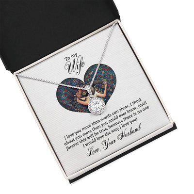 Load image into Gallery viewer, To My Amazing Wife Necklace Silver, Birthday Gift Ideas for Wife from Husband, Unique Gift for Wife
