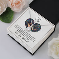 Load image into Gallery viewer, To My Amazing Wife Necklace Silver, Birthday Gift Ideas for Wife from Husband, Unique Gift for Wife
