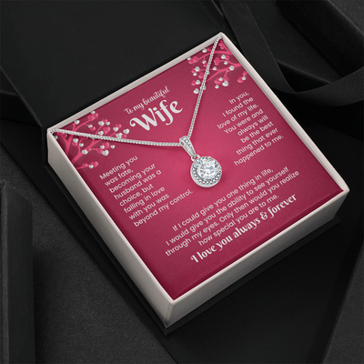 Load image into Gallery viewer, To My Wife Eternal Hope Necklace from Him, Birthday Gifts for Wife, Anniversary, Valentines Day Gift
