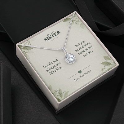 Load image into Gallery viewer, To My Sister, Always in My Corner - Eternal Hope Necklace
