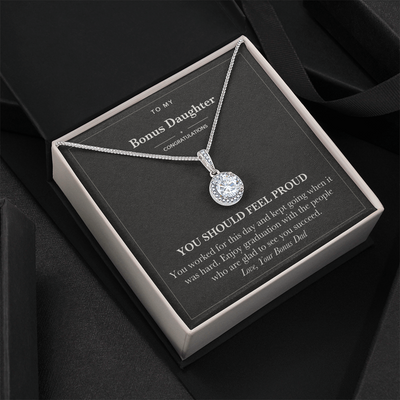 Load image into Gallery viewer, Graduation Eternal Hope Necklace for Bonus Daughter
