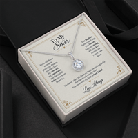 Load image into Gallery viewer, To My Sister - Forever My Built-In Best Friend - Eternal Hope Necklace
