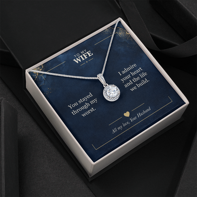 Load image into Gallery viewer, To My Wife, The Life We Build - Eternal Hope Necklace
