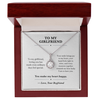 Load image into Gallery viewer, To My Girlfriend Everyday Love Eternal Hope Necklace from Boyfriend
