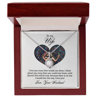Load image into Gallery viewer, To My Amazing Wife Necklace Silver, Birthday Gift Ideas for Wife from Husband, Unique Gift for Wife
