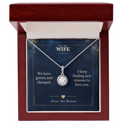 Load image into Gallery viewer, To My Wife, New Reasons to Love You - Eternal Hope Necklace
