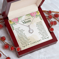 Load image into Gallery viewer, To My Beautiful Mom Necklace, You Give Me the Confidence That I Needed
