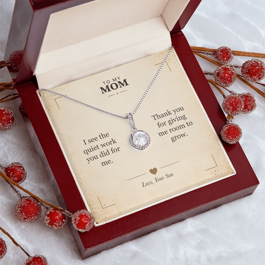 To My Mom Eternal Hope Necklace - Room to Grow