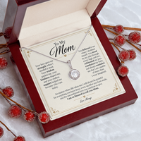 Load image into Gallery viewer, To My Mom - Your Love Made Me Who I Am Eternal Hope Necklace Gift
