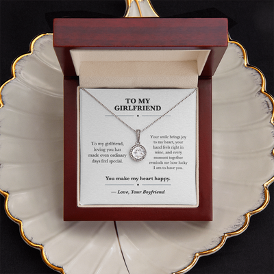 Load image into Gallery viewer, To My Girlfriend Everyday Love Eternal Hope Necklace from Boyfriend
