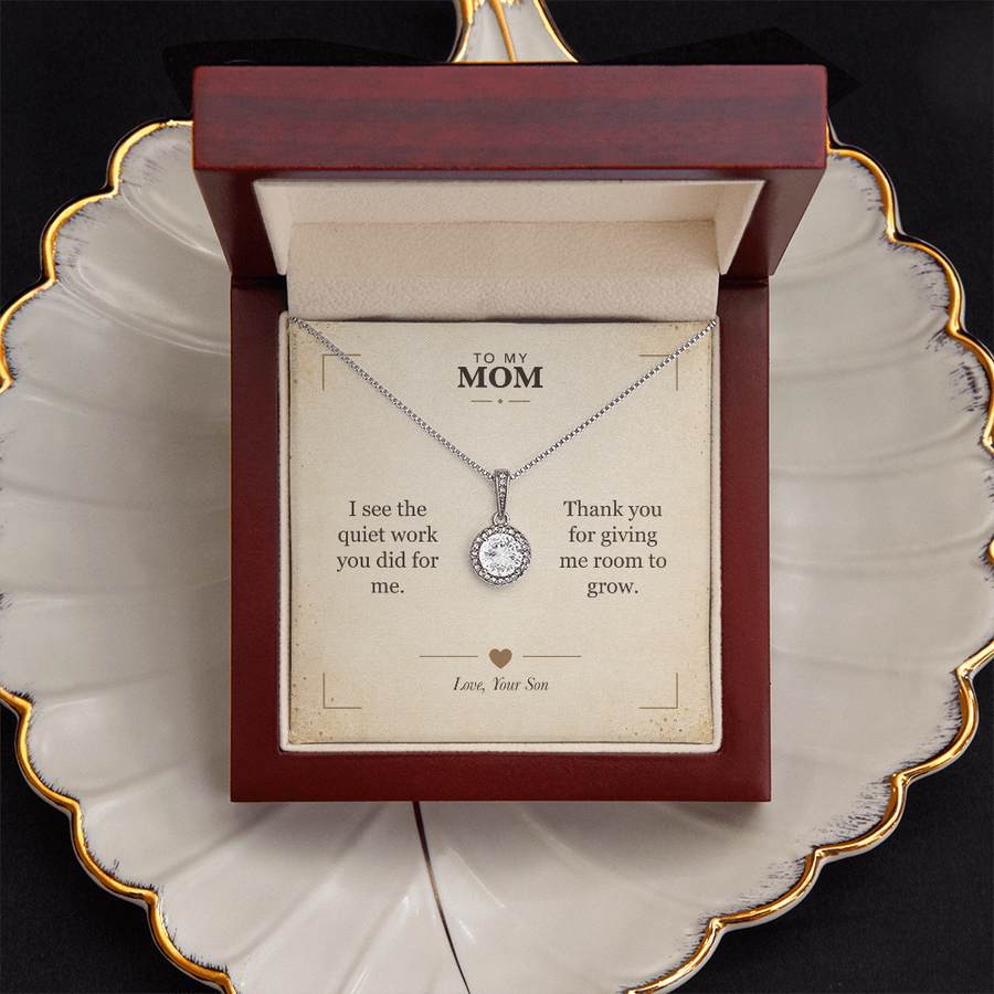 To My Mom Eternal Hope Necklace - Room to Grow
