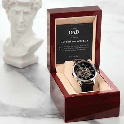 Load image into Gallery viewer, To My Dad Retirement Gift Openwork Watch
