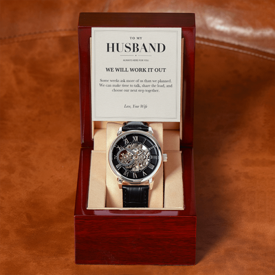 Load image into Gallery viewer, To My Husband Encouragement Openwork Watch - Work It Out
