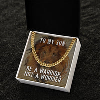 Load image into Gallery viewer, To My Son Necklace Gifts for Son from Mom and Dad, Unique Birthday Gifts for Son
