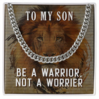 Load image into Gallery viewer, To My Son Necklace Gifts for Son from Mom and Dad, Unique Birthday Gifts for Son
