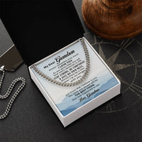 Load image into Gallery viewer, To My Grandson Necklace from Grandma, Always Remember Grandson Necklace

