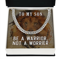 Load image into Gallery viewer, To My Son Necklace Gifts for Son from Mom and Dad, Unique Birthday Gifts for Son
