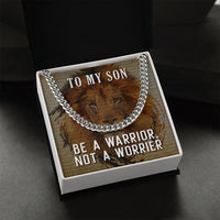 Load image into Gallery viewer, To My Son Necklace Gifts for Son from Mom and Dad, Unique Birthday Gifts for Son
