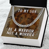 Load image into Gallery viewer, To My Son Necklace Gifts for Son from Mom and Dad, Unique Birthday Gifts for Son
